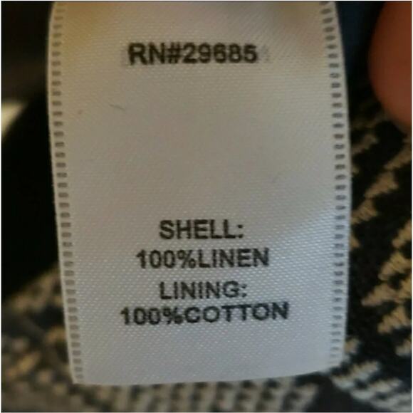 Pendleton Linen Embroidered Southwestern Lightweight Jacket Size M Medium - Picture 4 of 4